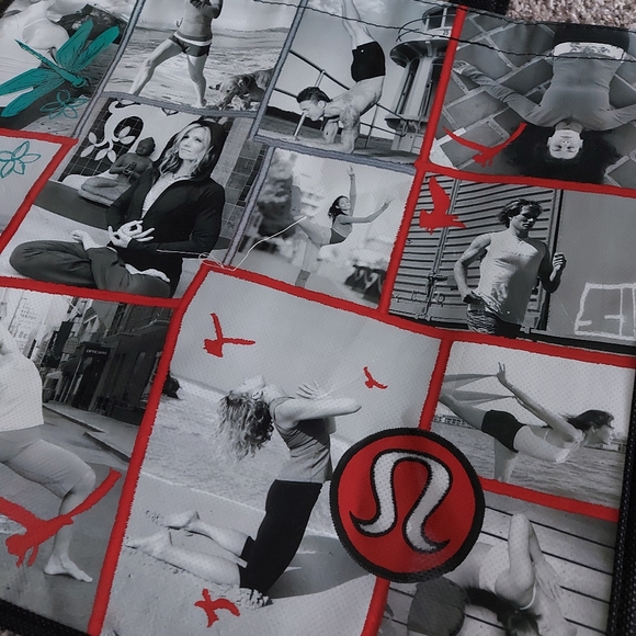 Lululemon shopping tote bag. French Quotes. BNWOT - Picture 2 of 5